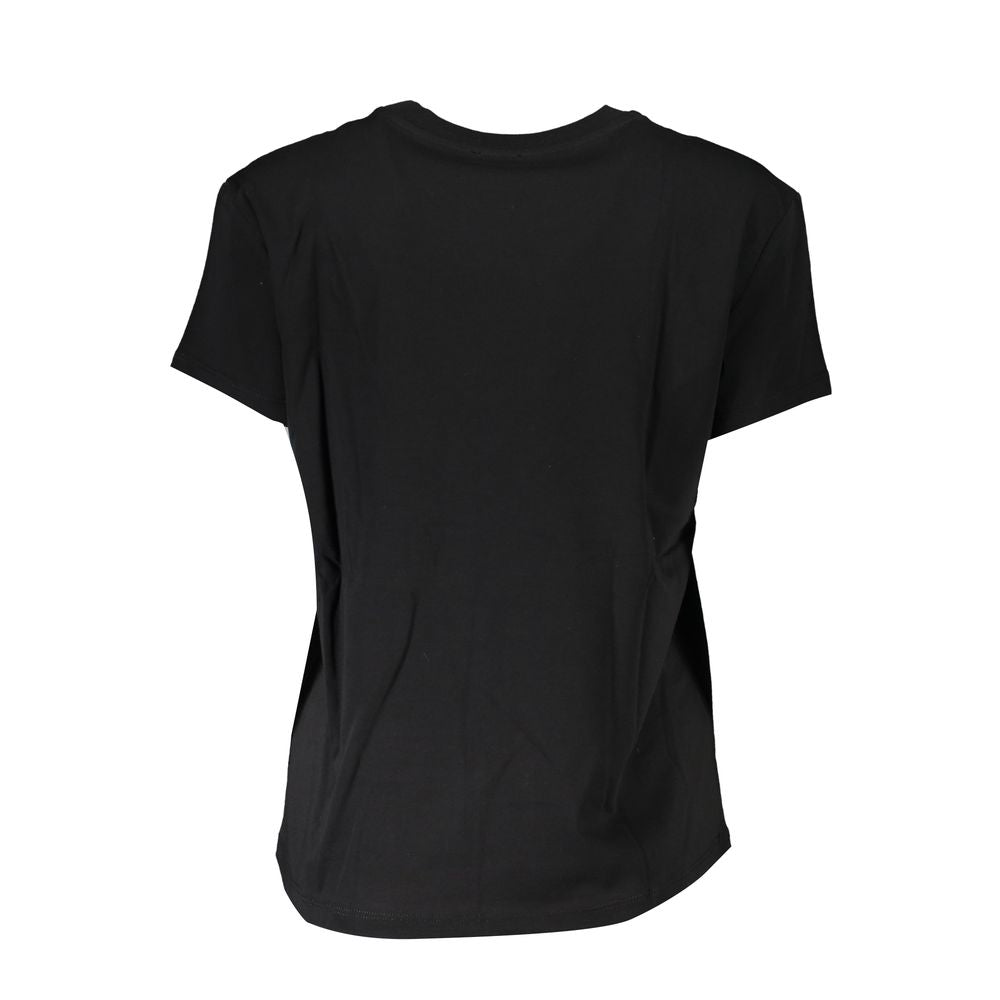 Patrizia Pepe Black Cotton T-Shirt