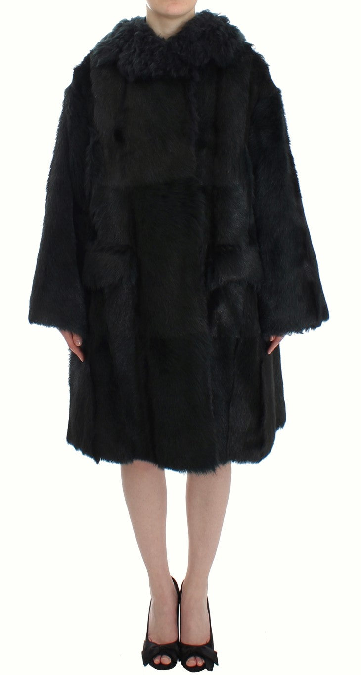 Dolce & Gabbana Exquisite Shearling Coat Jacket