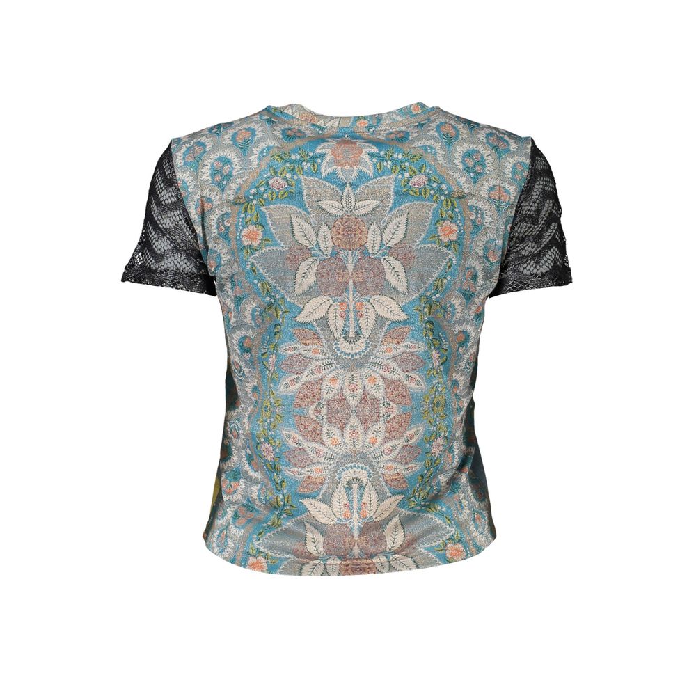 Desigual Light Blue Polyester Women Top