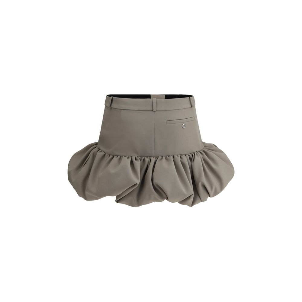 Coperni Gathered Hem Miniskirt