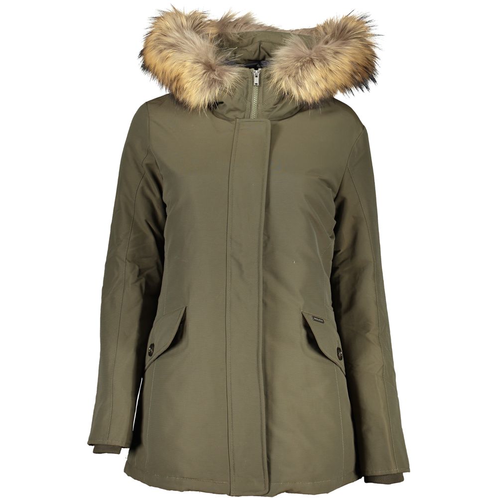 Woolrich Green Cotton Jacket