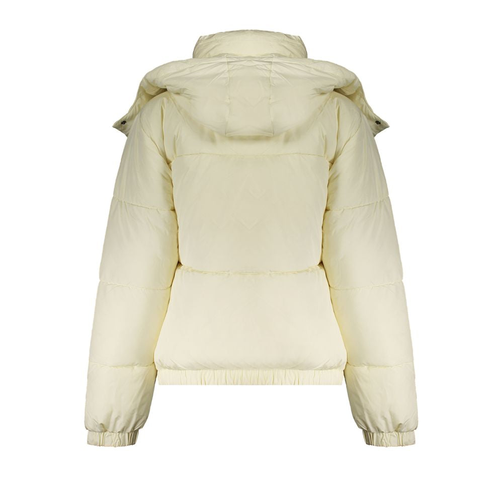 Fila Beige Polyester Women Jacket