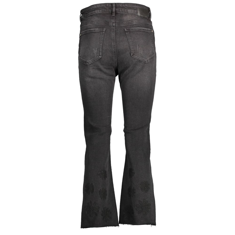 Desigual Black Cotton Women Jeans