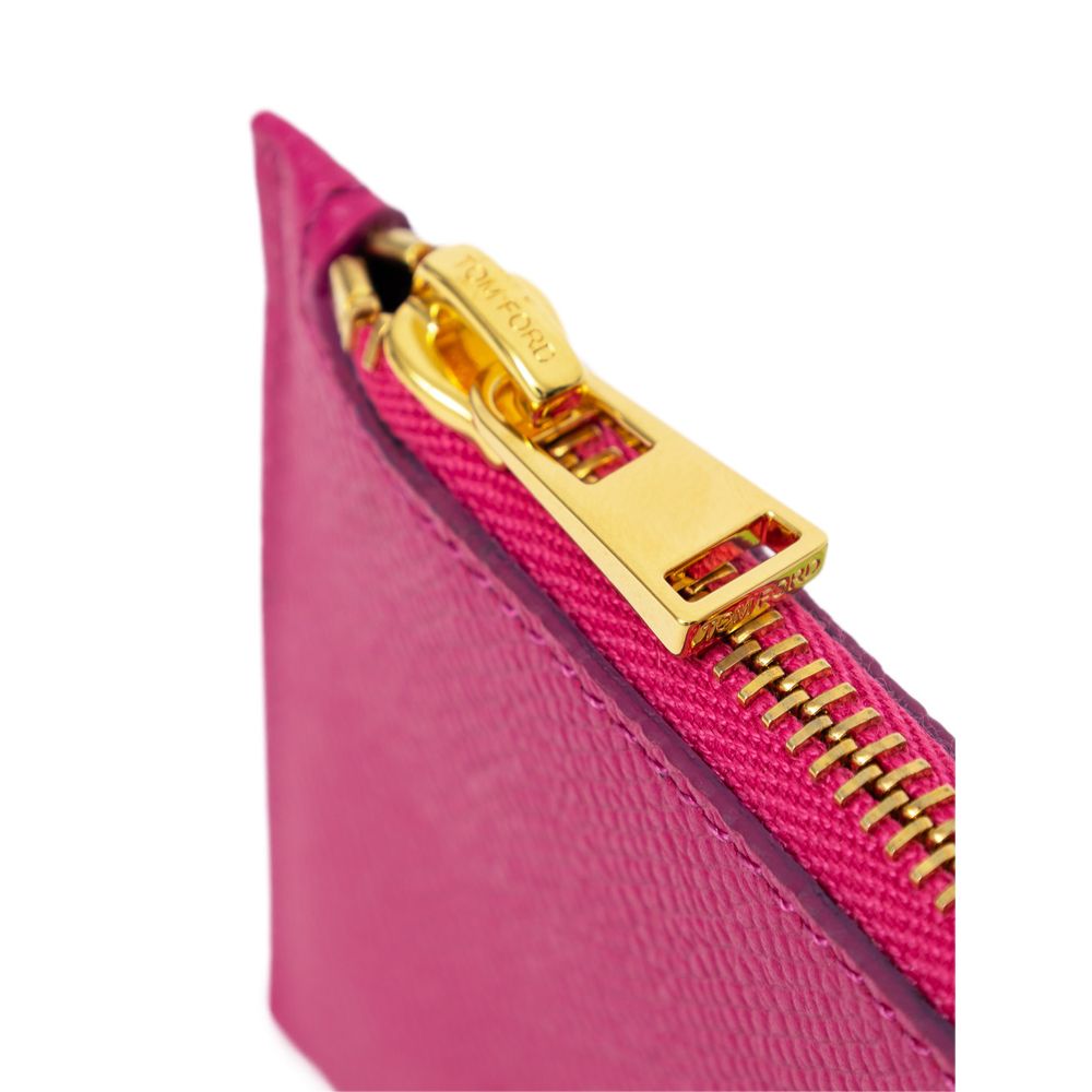 Tom Ford Fuchsia Leather Wallet