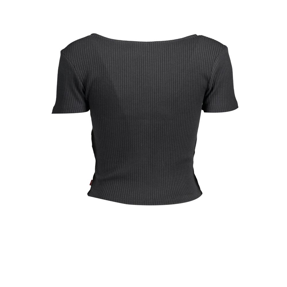 Levi's Black Cotton Women Top