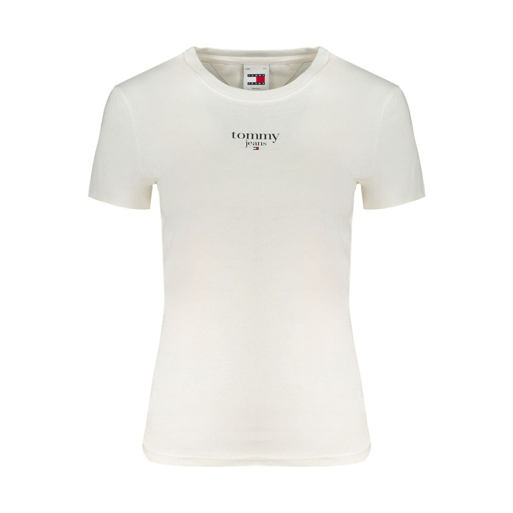 Tommy Hilfiger White Cotton T-Shirt