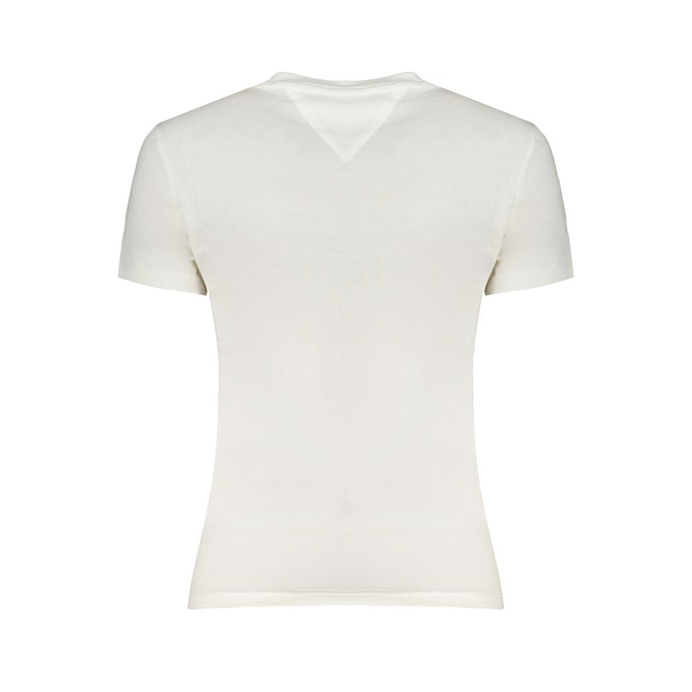 Tommy Hilfiger White Cotton T-Shirt