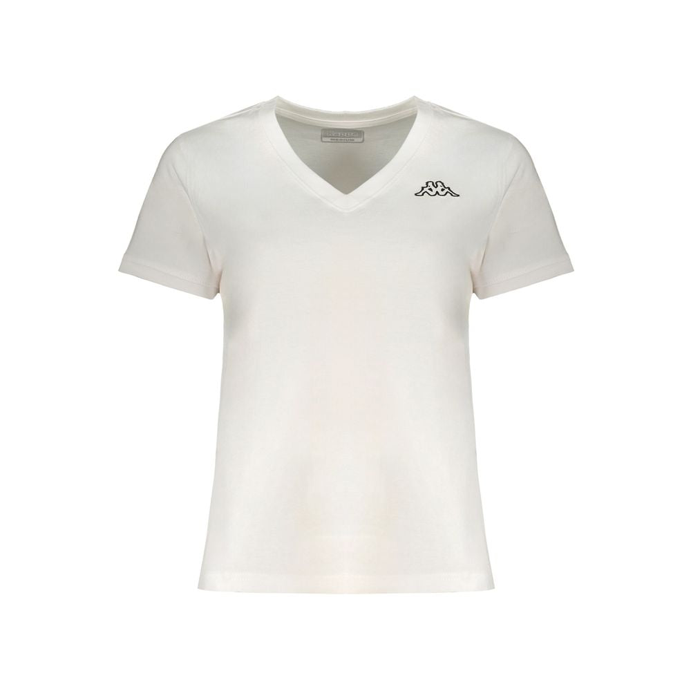 Kappa White Cotton T-Shirt