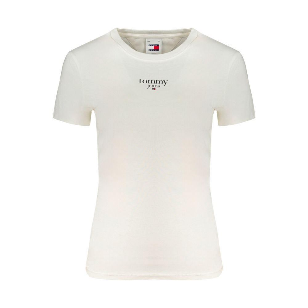 Tommy Hilfiger White Cotton T-Shirt