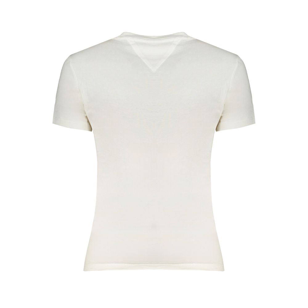 Tommy Hilfiger White Cotton T-Shirt