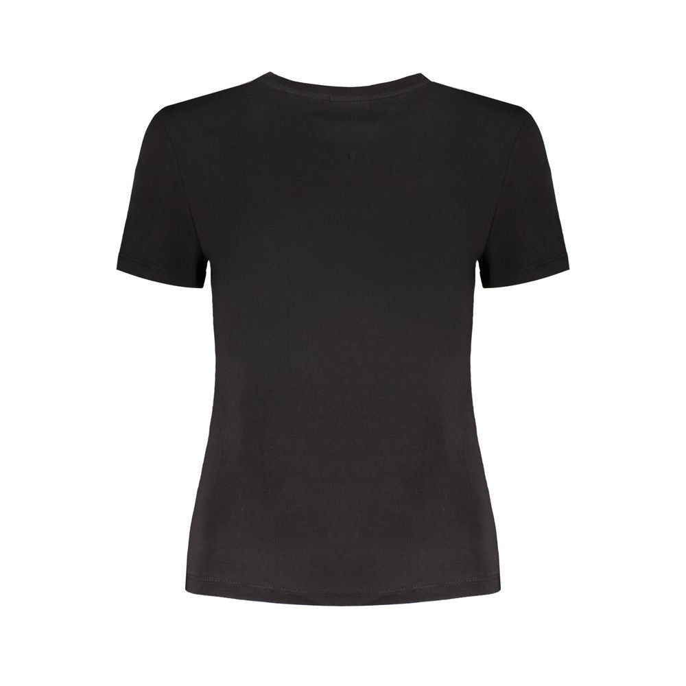 Tommy Hilfiger Black Cotton T-Shirt