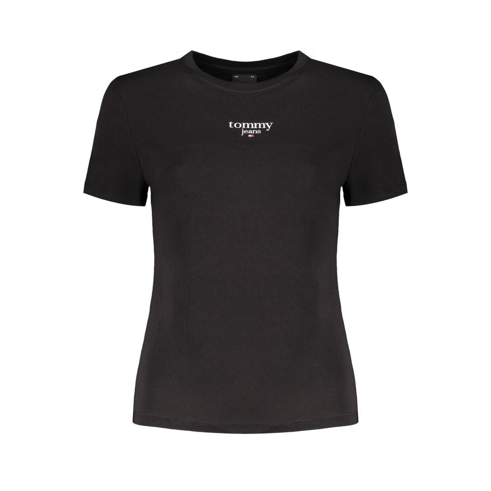 Tommy Hilfiger Black Cotton T-Shirt