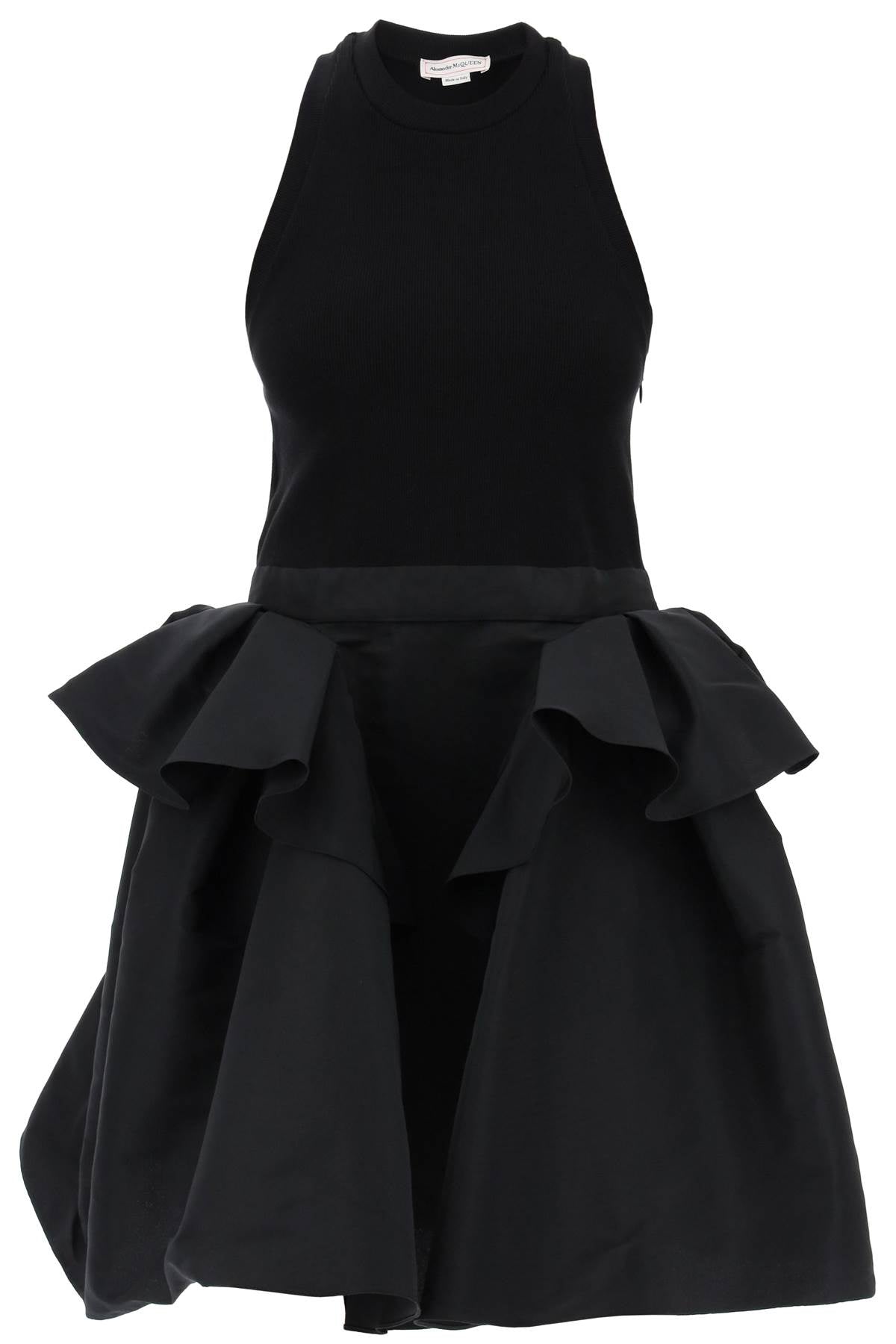 Alexander Mcqueen hybrid mini dress