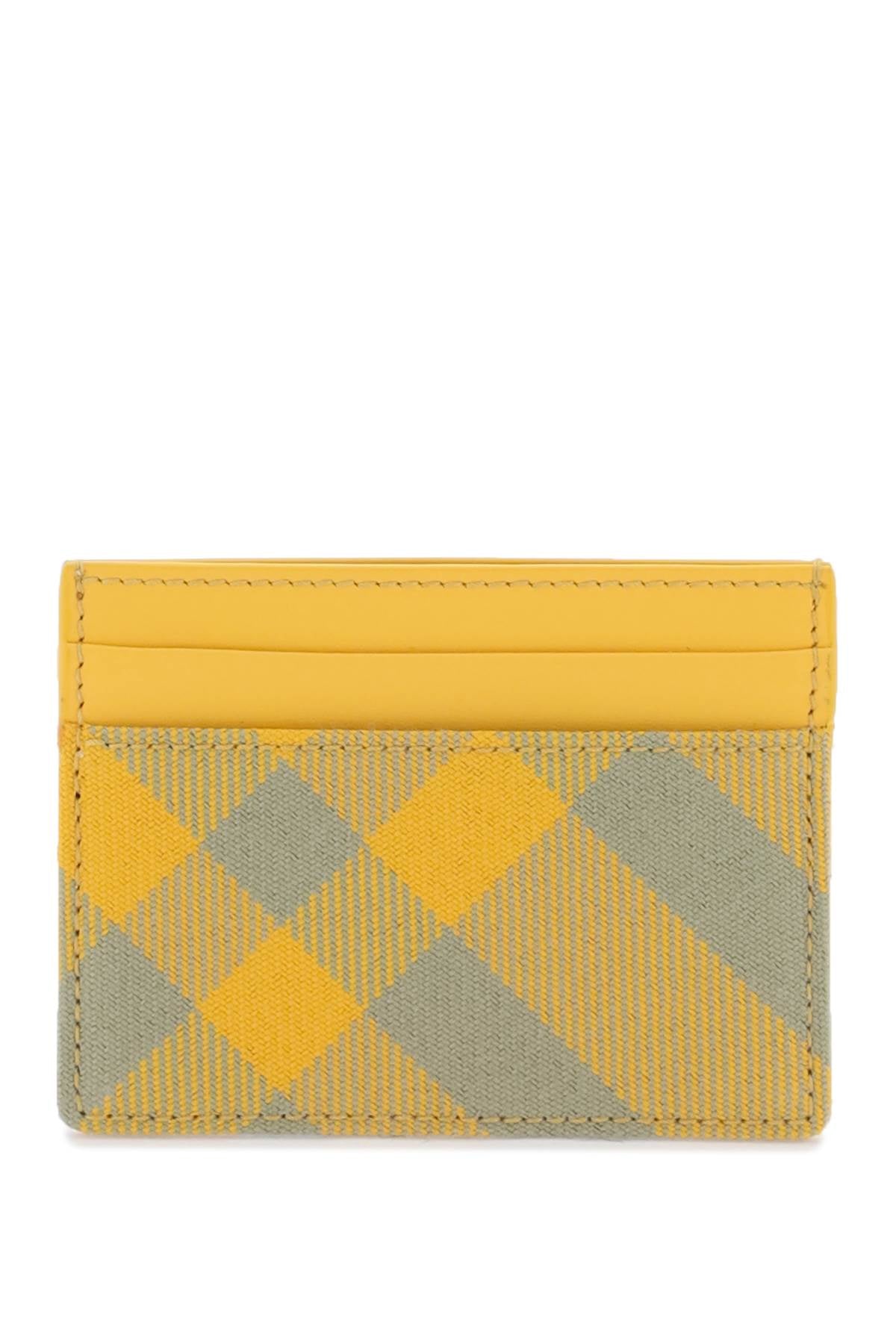 Burberry check cardholder