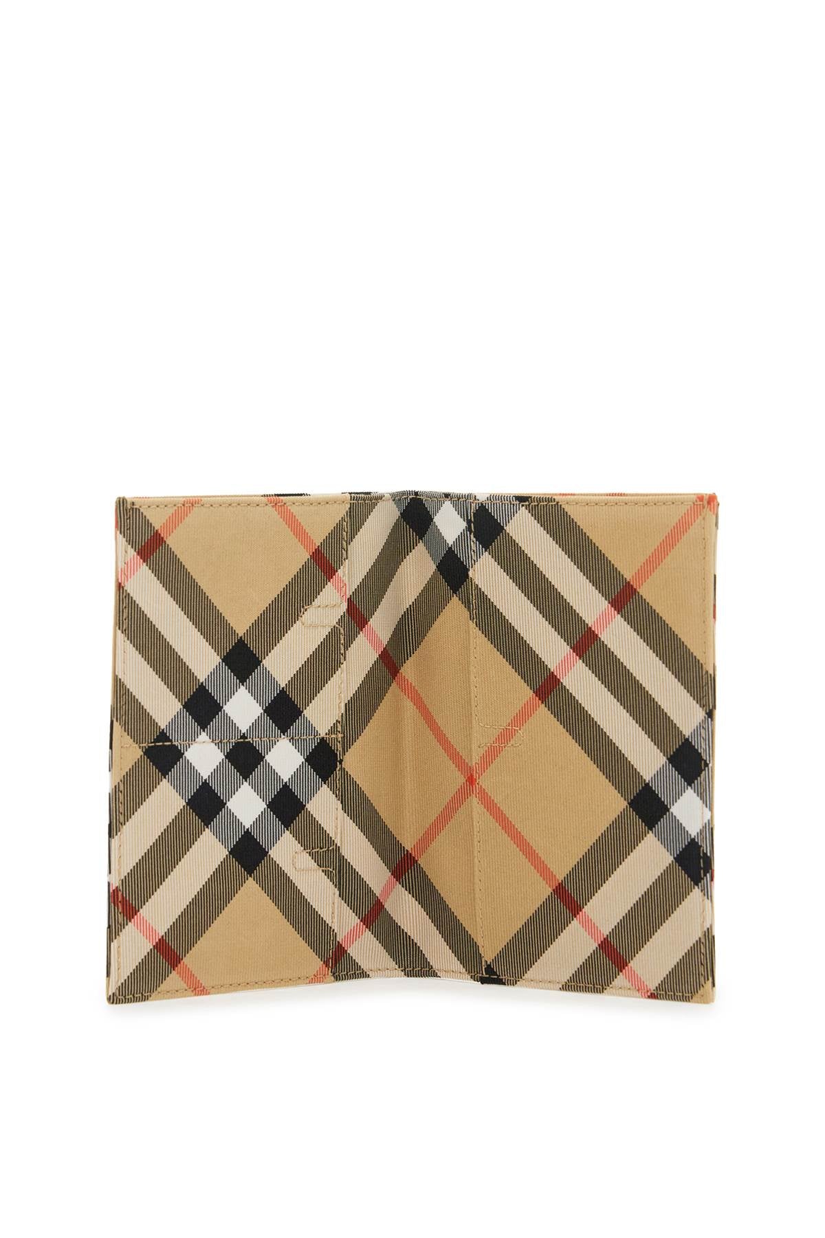 Burberry book passport holder for travel