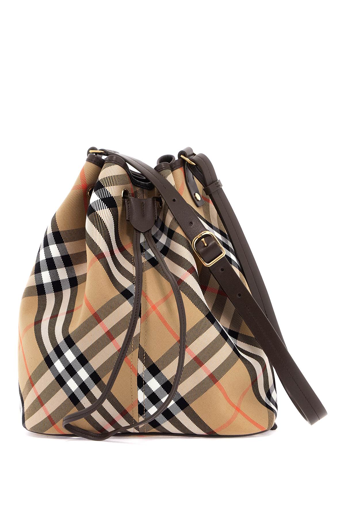 Burberry ered bucket bag