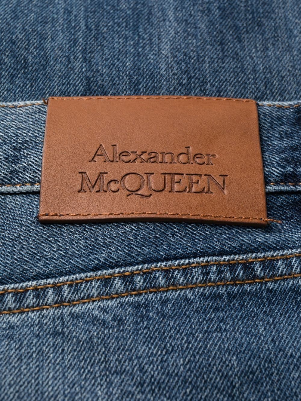 Alexander McQueen Blue Jeans