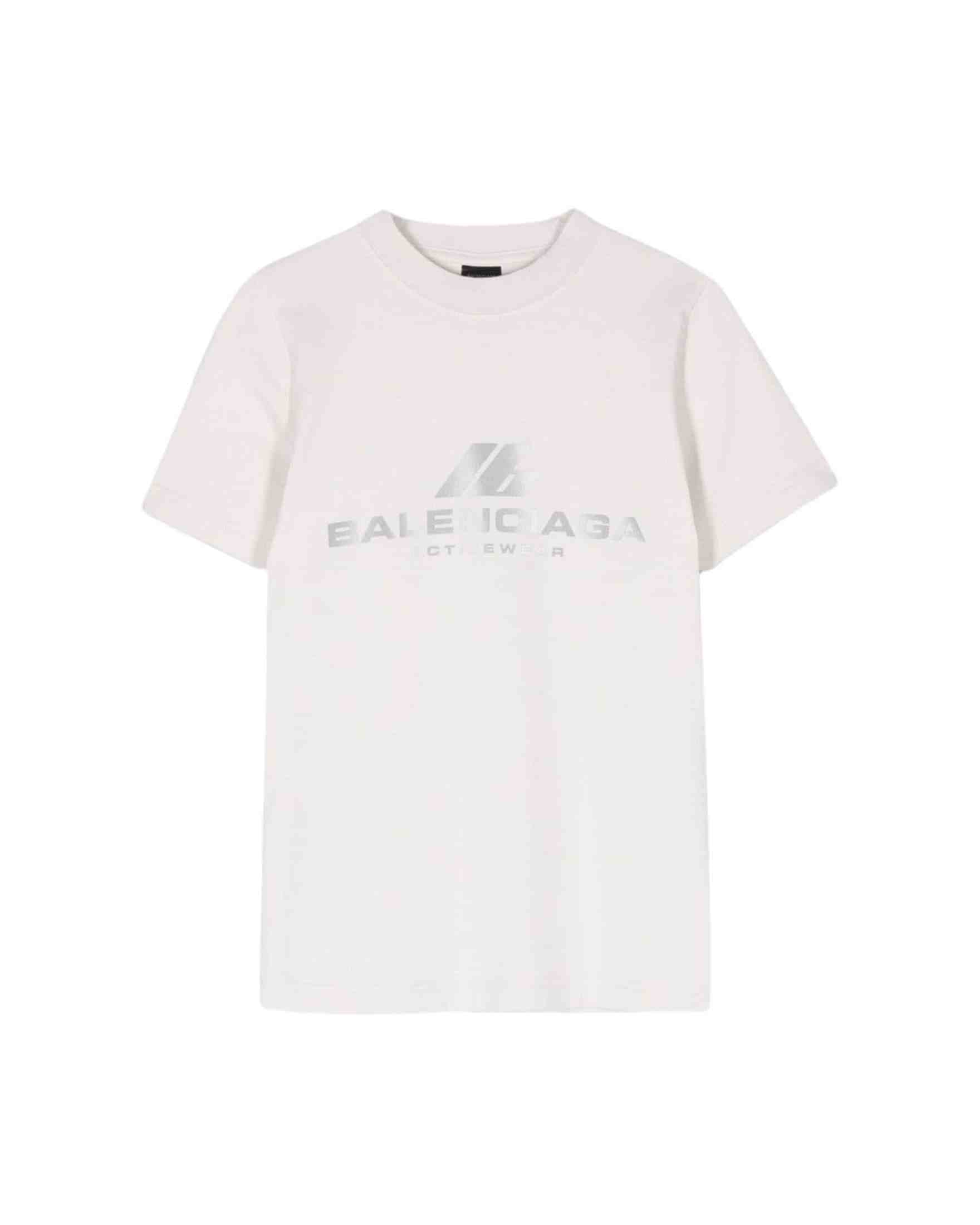 Balenciaga White T-Shirt And Polo Glam Steals