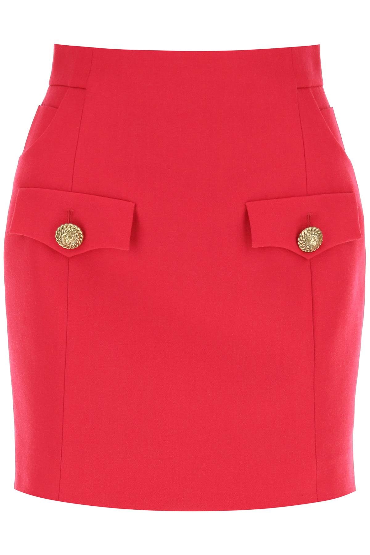 Balmain grain de poudre mini skirt