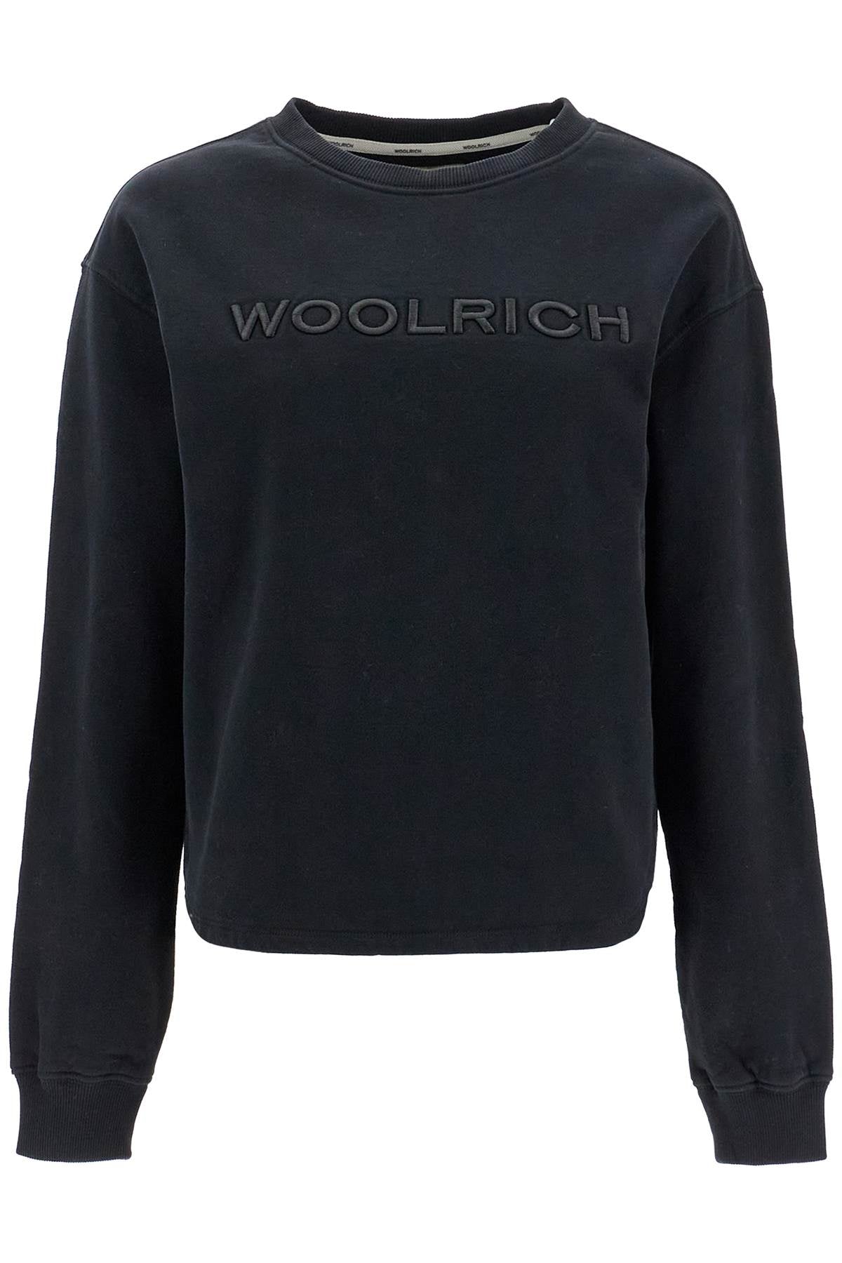 Woolrich "embroidered logo crewneck