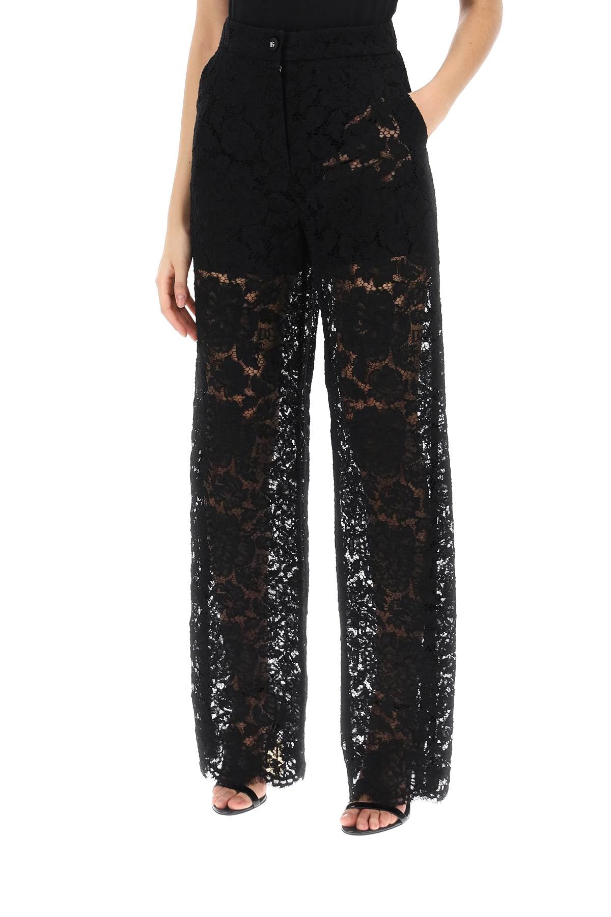 Dolce & Gabbana lace pants