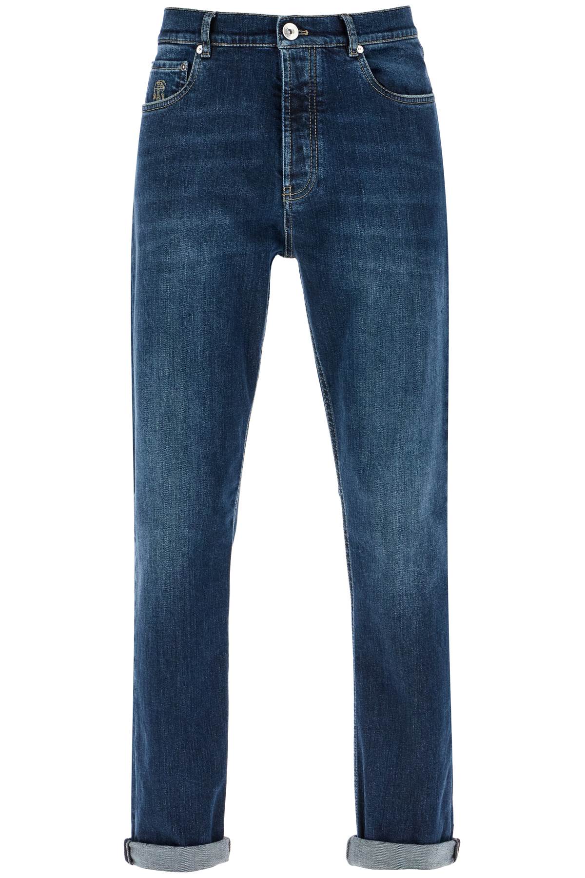 Brunello Cucinelli 'stretch denim iconic fit jeans for a