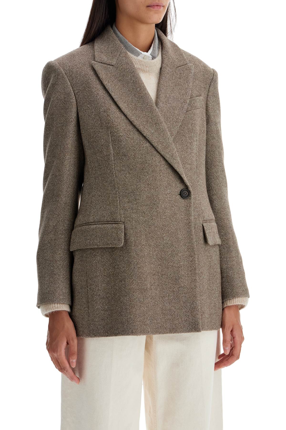 Brunello Cucinelli "carded chevron bl