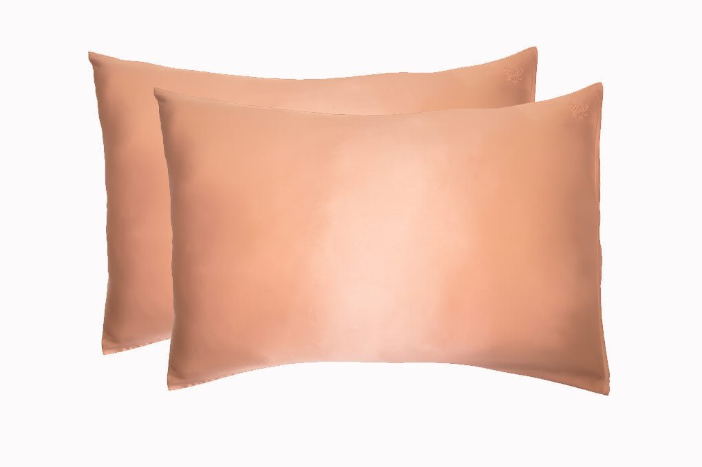 Silk Pillowcase Set - Clay Glam Steals  silk pillowcase R+R Collective 